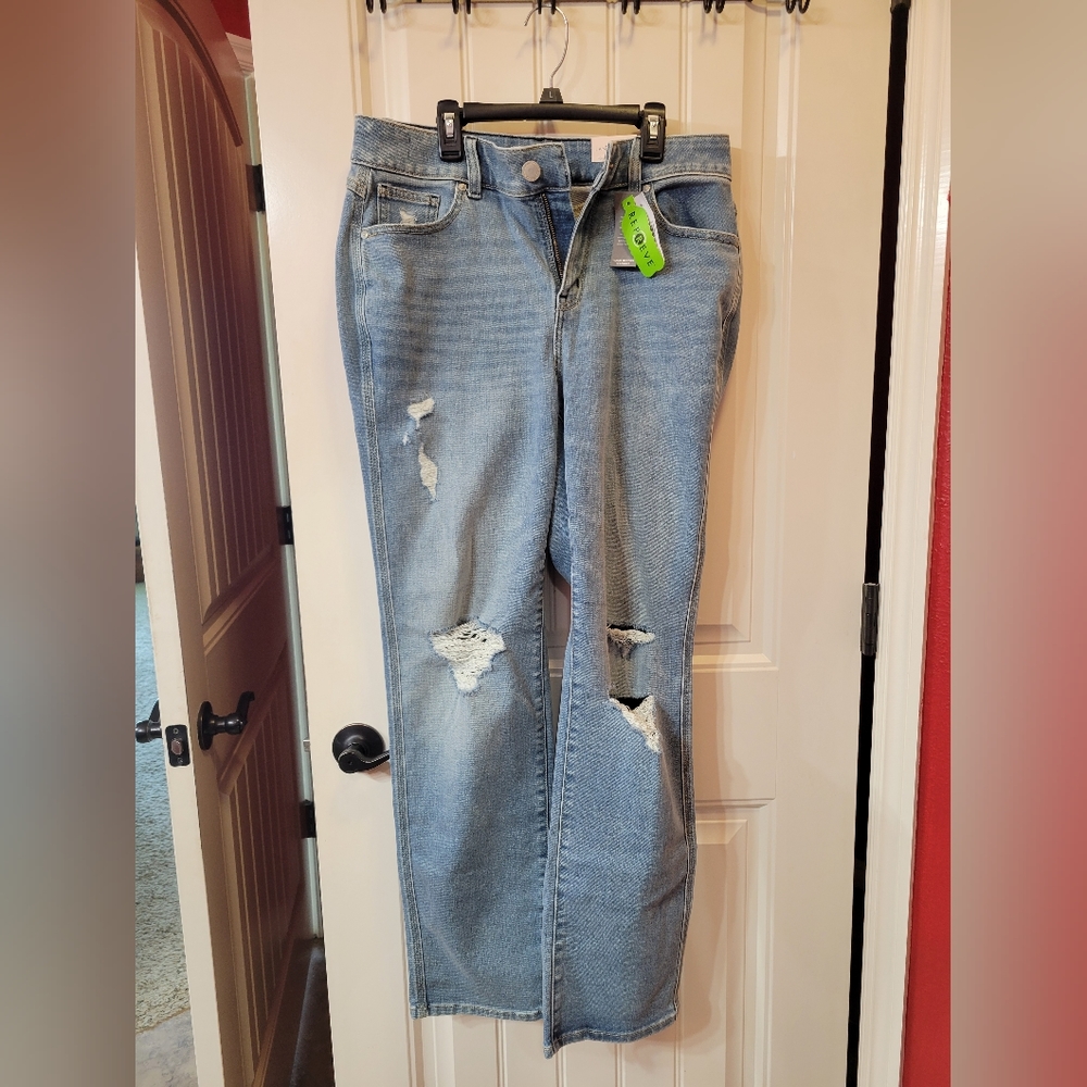 Lane bryant high rise jeans